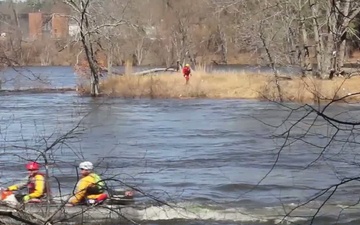 NH soldiers participate in swift water rescue
