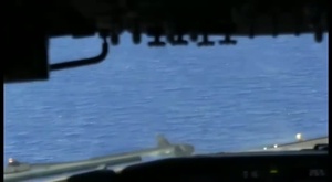 U.S. Navy P-8A Poseidon patrol aircraft search for MH370