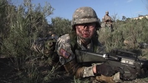 Cadet Lee wishes the Army Reserve a Happy Birthday