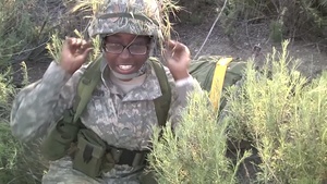 Cadet Ladepo wishes the Army Reserve a Happy Birthday