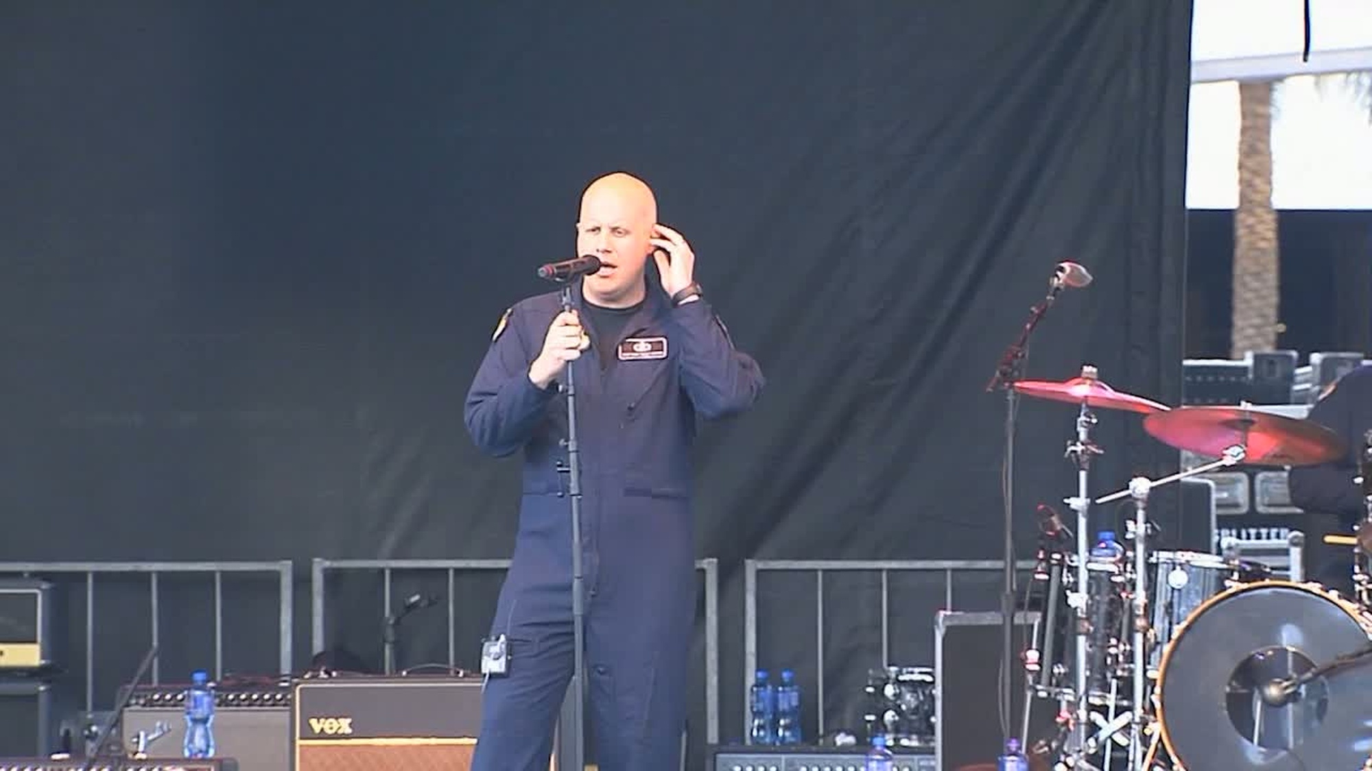 Air Force rock band Max Impact performing at the ACM Party For A Cause event in Las Vegas, Nevada. Available in high definition.