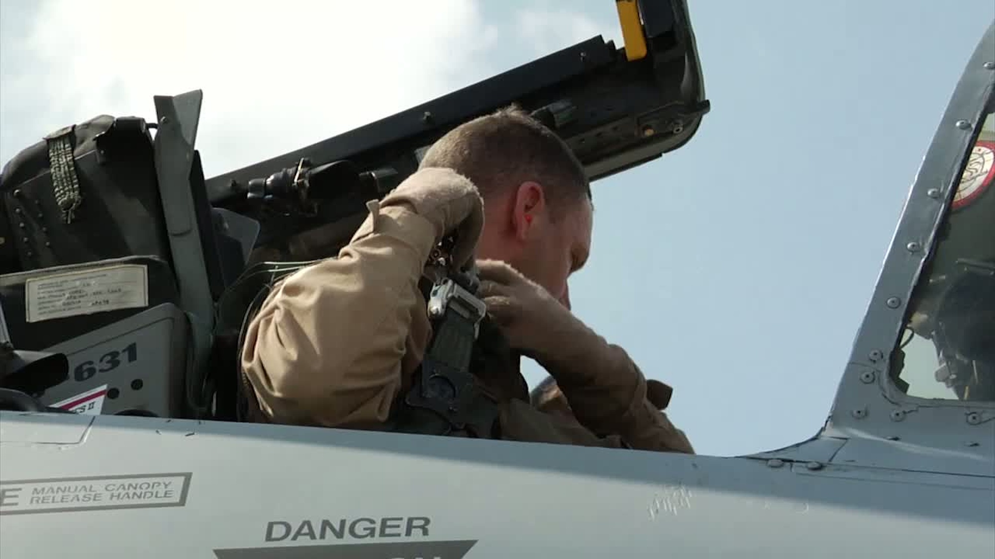 B-roll prime cuts of 303rd Fighter Squadron Reserve Unit based out of Whiteman Air Force Base Missouri deployed at Bagram Airfield, Afghanistan. Also available in high definition