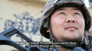 Warrior blood: the Mongolian army in Afghanistan, International Version