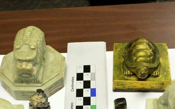 HSI Returns Ancient Artifacts to South Korea