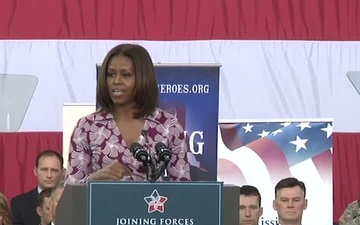First and Second Lady visit Fort Campbell