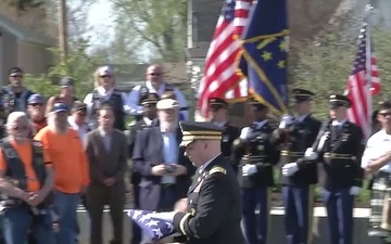 Indiana National Guard Ceremonial Unit Honors Vets