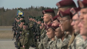 US troops arrive in Estonia