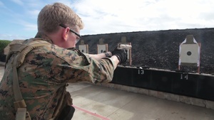 Recon Conducts New Pistol Qualification Course