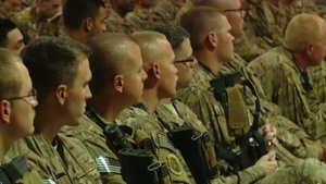 Air Force Report: CMSAF Visits Airmen Downrange