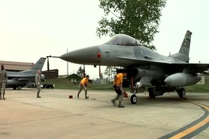 Weapons Loading Crews Compete for Victory