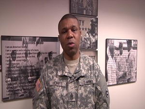 Sgt. Maj. Samuel Jones Discusses NFL Draft with Mike Mayock from the NFL Network