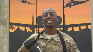 Air Force Staff Sgt. Marcus Grimes Mother's Day message