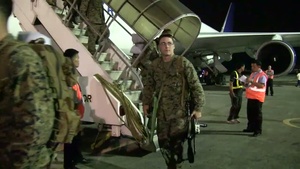 1st Battalion, 8th Marines Arrive ISO Balikatan 2014