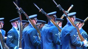 U.S. Air Force Honor Guard Performs in the Virginia International Tattoo