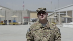Maj. Kris Marshall - Mother's Day Shout-outs