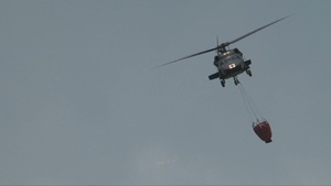 Oklahoma Army National Guard Drops Water for Fire Support