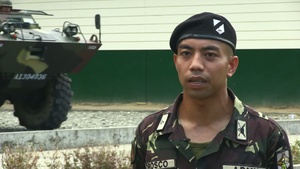 Exercise Balikatan 2014 Philippine Army 2nd Lt. Iñigo C. Orosco II Interview