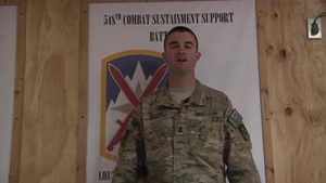 1st Lt. Brendan Collins
