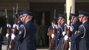 Air Force Report: US Air Force Honor Guard Visits Keesler AFB
