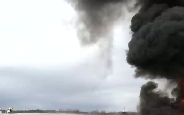 512th and 433rd Civil Engineer Squadron-Firefighter BROLL