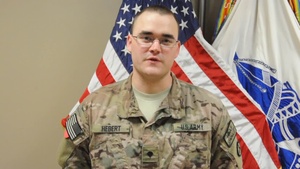 SPC Hebert Mother's Day Greeting