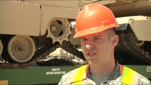 Kansas National Guard Receiving New M1 Tanks
