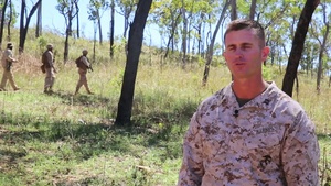 MRF-D Charlie Company commanding officer interview