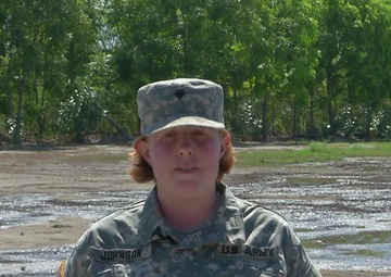 Spc. Crystal Johnson
