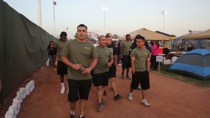 MAG-13 Headquarters Marines Walk "Relay for Life" to Raise Cancer Awareness
