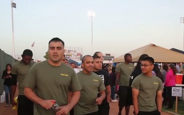 MAG-13 Headquarters Marines Walk &quot;Relay for Life&quot; to Raise Cancer Awareness