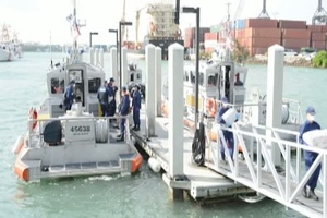 Coast Guard Station Miami Beach, Florida, offload $20 million of cocaine
