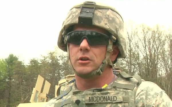 Interview - Spc. Thomas McDonald, combat engineer 228th Eng. Co.