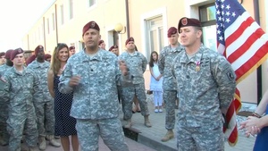 Award Ceremony Legion Company, 1-503rd, 173rd IBCT (A)