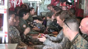 Multinational Service Members Fly to Tacloban for CHE