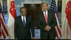 Secretary Kerry meets with Singaporean Foreign Minister K. Shanmugam