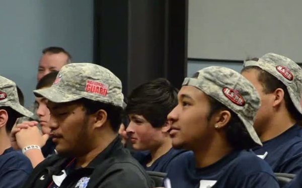 NFL/National Guard High School Player Development Program Leadership Camp (With Slate)