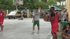 Basketball during Balikatan 2014 part 1