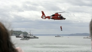 Vigor Seattle Maritime Festival 2014 Coast Guard demonstration