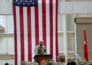 B-Roll 45th Sustainment Brigade deployment ceremony