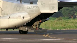 Philippine and U.S. Osprey free fall jumps