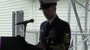 Change of Watch Coast Guard Reserve Force Masterchief
