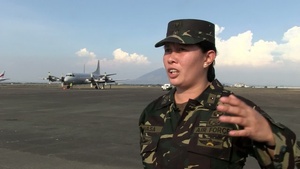 Philippine Airmen 2nd Lt. Rhonnete Bihasa Interview