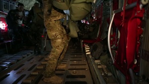 Philippine Marines, Army Special Forces Conduct Jumps BROLL