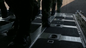 Cargo Drop, Static-Line Parachuting BROLL BK14