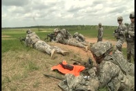 Bastogne Soldiers Conduct Walk and Shoot