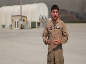 3rd MAW Marines Fight Camp Pendleton Wildfires - Interview