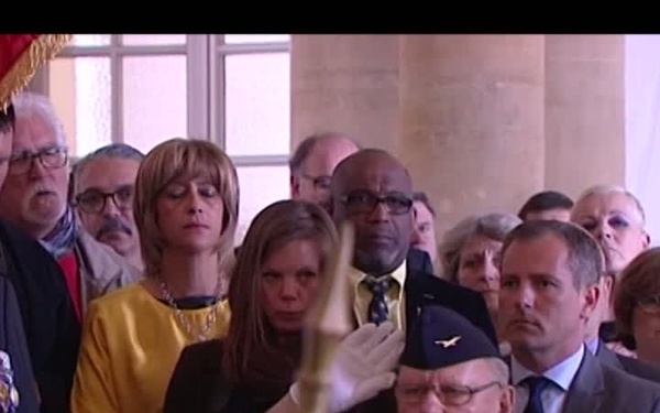 Secretary of the Army in France for Wreath Laying