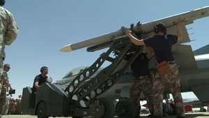 Royal Jordanian Air Force Compete in Falcon Air Meet Loading Competition