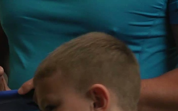 Cain Velasquez visits JBLM Exchange