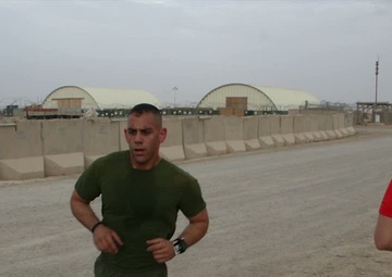 Service members run Marine Corps Historic Half Marathon in Afghanistan